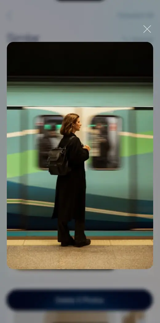 The Similar Photos intro screen in Sanary, explaining that Similar shows photos that look alike so you can decide which ones to keep.